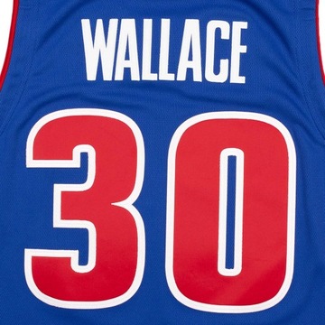 Футболка Mitchell & Ness PISTONS 2003 RASHEED WALLACE ROYAL - XL