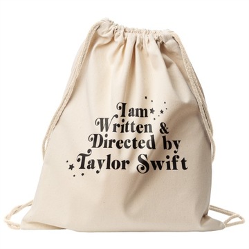 Plecak bawełniany 34x40 Taylor Swift Dla fanów