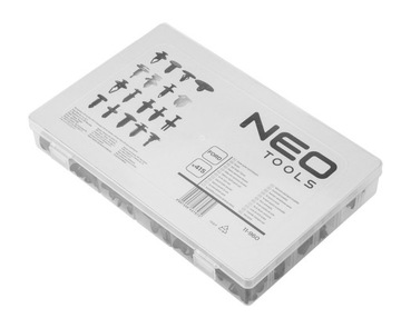 Набор автомобильных зажимов Ford, 415 штук, Neo Tools 11-960