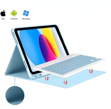 Чехол для планшета с подключением по Bluetooth для Samsung Tab S9FE/S9/S8/S7