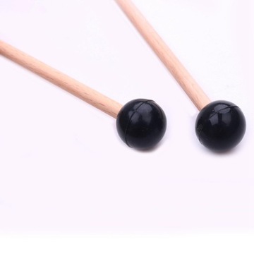 2 шт. профессиональные деревянные барабаны с резиновой головкой ксилофона