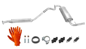 LADA NIVA 1.7 59kW (с 1997 г.) ЦЕНТРАЛЬНЫЙ + ГЛУШИТЕЛЬ КОНЦЕВОЙ