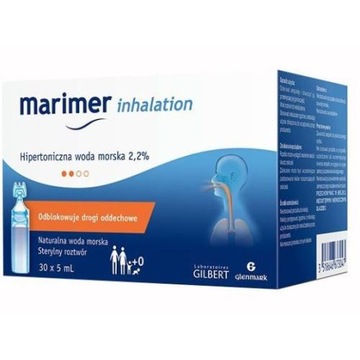 MARIMER INHALACJE INHALATION 2,2% 30x5ml AMPUŁKI HIPERTONICZNE