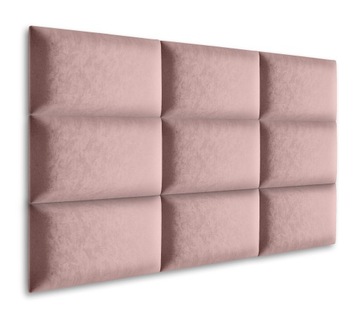 PANELE TAPICEROWANE ŚCIENNE 70x30 WEZGŁOWIE 3D