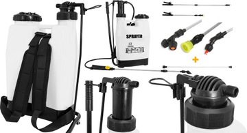 ДАВЛЕНИЕ РЮКЗАК ОПРЫСКИВАТЕЛЬ САДОВЫЙ ДОЖДЕВАТЕЛЬ РУЧНОЙ ОПРЫСКИВАТЕЛЬ 12л