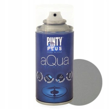 Farba wodna w sprayu Aqua 150ml szary bez zapachu