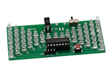 Электронные песочные часы 57 LED для уроков пайки.