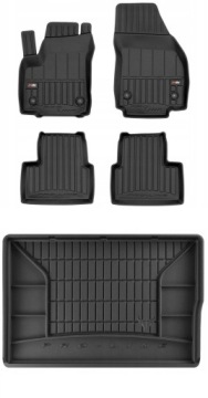 Set 3D gumové rohože Opel Meriva B 2010-2017 g