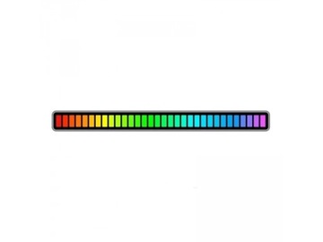 4 светодиодных RGB-светильника Strip Panel Интеллектуальный — светится в ритме музыки DISCO