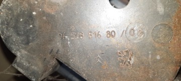 PEUGEOT 307 POUZDRO NÁDRŽE FAP DPF 9652851680