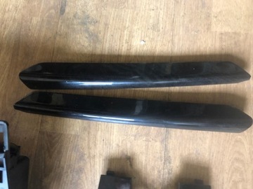 mercedes w212 комплект декоративных планок черный рояль