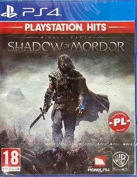 PS4 SHADOW OF MORDOR CIEŃ MORDORU / NOWA / PL