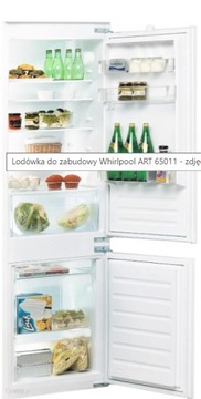 Lodówka do zabudowy Whirlpool ART65011 274L LessFrost FreshBox 177cm 274L