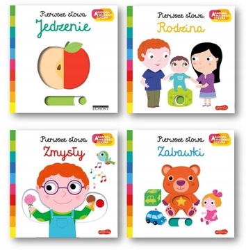 Zestaw Moje Pierwsze Słowa książeczka edukacyjna