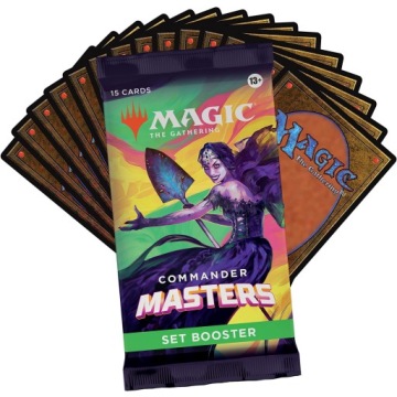 Бустеры набора Magic The Gathering Commander Masters