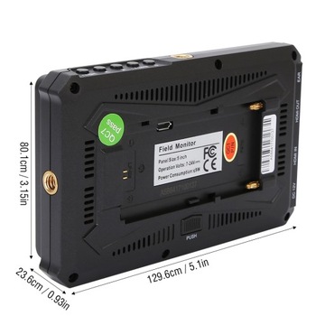 МОНИТОР ДЛЯ ЦИФРОВЫХ ЗЕРКАЛЬНЫХ КАМЕР 4K FULL HD