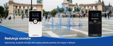 Retekess TT116 Bezprzewodowy System audio,Tłumaczeń z Redukcją Szumów 200m