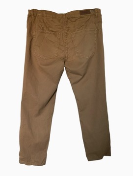 H&M H&M+ Skinny Bawełniane Dżinsy Spodnie jeansowe damskie camel 44 XXL 2XL
