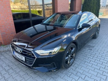Audi A7 C8 Sportback 3.0 55 TFSI 340KM 2018 Audi A7 Sportback 3.0 benzyna 340 KM automat full opcja salon polska