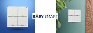 Easy Smart 4-канальный настенный пульт дистанционного управления Bluetooth BLE