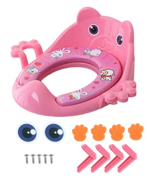 ПОКРЫТИЕ НА УНИТАЗ, ПРОТИВОСКОЛЬЗЯЩЕЕ СИДЕНЬЕ С РУЧКАМИ ДЛЯ УНИТАЗА, МЯГКИЙ ТУАЛЕТ