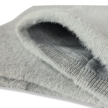 ALPAKA Komplet CZAPKA + KOMIN zimowy ADEL KOLORY