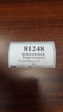 NISSAN PRIME P12 1.9 DCI ČERPADLO VSTŘIKOVAČE 0445010075