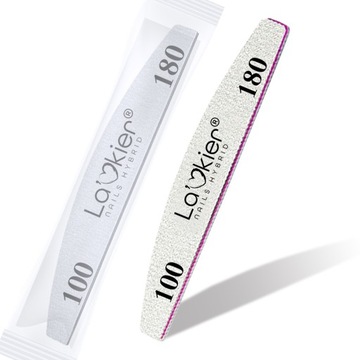 100 штук La'kier Пилочка-лодочка 100 180 для ногтей БЕЗОПАСНАЯ УПАКОВКА