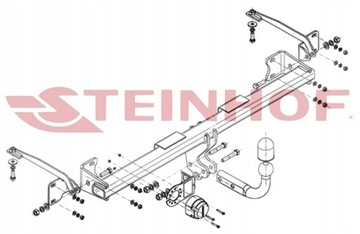 FORD TOURNEO CONNECT2OD2014HAK HOLOWNICZY+MODUL II