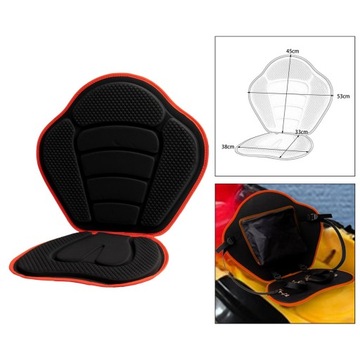 Сиденье для каяка, спинка для рыбалки, лодка для походов, Howl