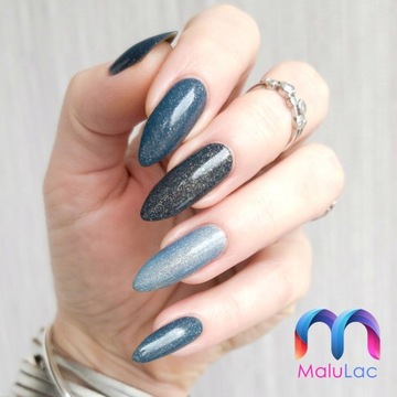 MaluLac lakier hybrydowy BIAŁY TROCHĘ INNY #1101