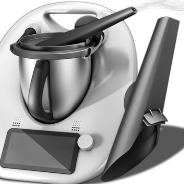 NASADKA ODPROWADZAJĄCA PARĘ KOMIN DO THERMOMIX TM6/TM5 NAKŁADKA MIXTASTE(R)