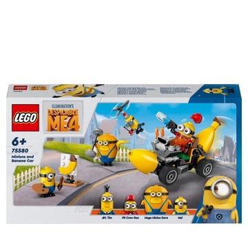 LEGO Minions Миньоны и тележка с бананами 75580