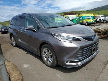 Toyota Sienna III 2021 Toyota Sienna 2021, Limited, 2.5 L, od ubezpieczalni 2.5 Benzyna 245KM, zdjęcie 3
