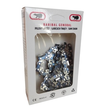 Режущая цепь Baribal Polska 3/8 дюйма, 1,1 мм, 57 звеньев, направляющая 40 см.