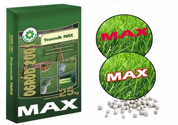 TRAWNIK MAX 25kg WIecej AZOTU nawóz na trawnik