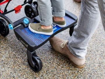 LASCAL Универсальное удлинение для коляски, BuggyBoard MAXI, красный