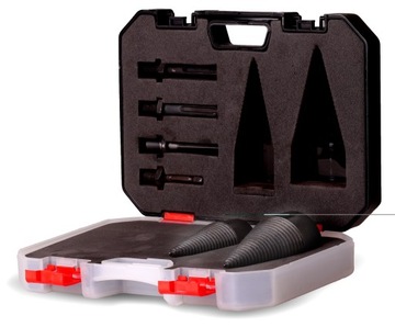 НАБОР СВЕРЛ ДЛЯ РАСКОЛИВАНИЯ ДЕРЕВА КОНУСНЫЕ СВЕРЛА x2