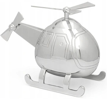 Skarbonka Helikopter Uroczy prezent na Chrzest