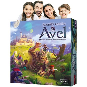 Gra PLANSZOWA dla DZIECI Kroniki ZAMKU AVEL