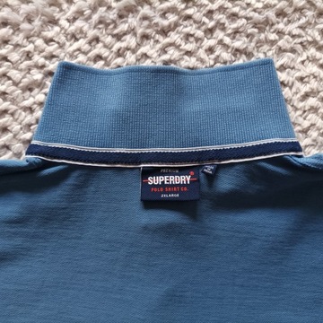 Superdry koszulka polo męska roz 2XL * jest mniejsza * styl Vintage *