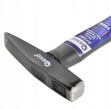 МОЛОТОК LOCKSTOCK GEKO 100G СТЕКЛОСТЕКЛО ТВЕРДЫЙ