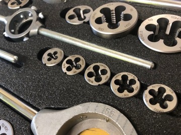 Комплект метчиков и плашек Fanar M3-M24 CZD-85