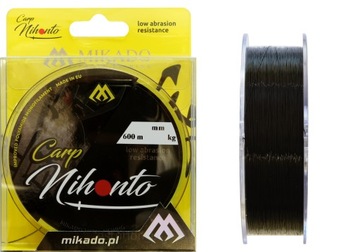 ŻYŁKA KARPIOWA NIHONTO CARP black MIKADO 0,22/600m
