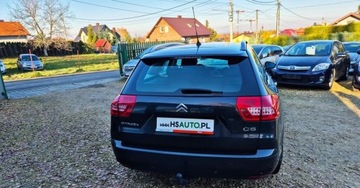 Citroen C5 III Tourer 2.0i 16V 140KM 2008 Citroen C5 BENZYNA KOMFORTOWE ZAWIESZENIE pol skora super okazja, zdjęcie 16