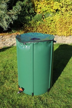 Складной бак контейнер ствол 250 л для воды дождевой воды от желоба, дождь