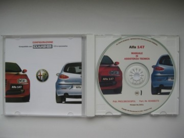 Руководство по ремонту Alfa Romeo 147 на компакт-диске Ремонт ALFA 147 оригинал 04/2001