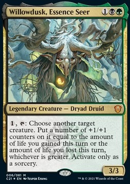 Karta Magic: Willowdusk, Essence Seer FOIL