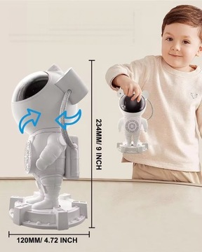 ЗВЕЗДНЫЙ ПРОЕКТОР АСТРОНАВТ BLUETOOTH ДИНАМИК Лампа Детский светодиодный лазерный пульт дистанционного управления