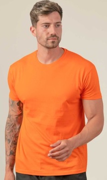 T-shirt koszulka krótki rękaw męska Certyfikat 100% bawełna kolory L